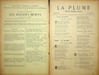 La Plume, Litt&eacute;raire, Artistique et Sociale - n&deg;98 du 15 mai 1893.. [Revue La Plume, Collectif dont] Paul Verlaine, Henri Ibsen, Rachilde, Louis ...