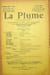 La Plume, Litt&eacute;raire, Artistique et Sociale - n&deg;100 du 15 juin 1893.. [Revue La Plume, Collectif dont] Paul Verlaine, Hugues Rebell, Paul V&eacute;rola, ...
