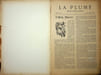 La Plume, Litt&eacute;raire, Artistique et Sociale - n&deg;110 du 15 novembre 1893 - num&eacute;ro exceptionnel consacr&eacute; &agrave; l'Affiche illustr&eacute;e.. [Revue La Plume, ...