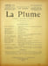 La Plume, Litt&eacute;raire, Artistique et Sociale - n&deg;115 du 1er f&eacute;vrier 1894.. [Revue La Plume, Collectif dont] Ernest Maindron, Adolphe Rett&eacute;, Paul ...