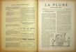 La Plume, Litt&eacute;raire, Artistique et Sociale - n&deg;115 du 1er f&eacute;vrier 1894.. [Revue La Plume, Collectif dont] Ernest Maindron, Adolphe Rett&eacute;, Paul ...