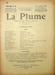 La Plume, Litt&eacute;raire, Artistique et Sociale - n&deg;120 du 15 avril 1894.. [Revue La Plume, Collectif dont] Harold Swan, Edmond Pilon, Paul Masson, Louis ...
