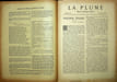 La Plume, Litt&eacute;raire, Artistique et Sociale - n&deg;120 du 15 avril 1894.. [Revue La Plume, Collectif dont] Harold Swan, Edmond Pilon, Paul Masson, Louis ...