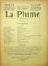 La Plume, Litt&eacute;raire, Artistique et Sociale - n&deg;120 du 15 avril 1894.. [Revue La Plume, Collectif dont] Harold Swan, Edmond Pilon, Paul Masson, Louis ...