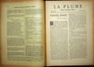 La Plume, Litt&eacute;raire, Artistique et Sociale - n&deg;120 du 15 avril 1894.. [Revue La Plume, Collectif dont] Harold Swan, Edmond Pilon, Paul Masson, Louis ...