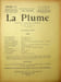 La Plume, Litt&eacute;raire, Artistique et Sociale - n&deg;121 du 1er mai 1894.. [Revue La Plume, Collectif dont] Paul Verlaine, Emmanuel Signoret, L&eacute;on ...