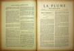 La Plume, Litt&eacute;raire, Artistique et Sociale - n&deg;121 du 1er mai 1894.. [Revue La Plume, Collectif dont] Paul Verlaine, Emmanuel Signoret, L&eacute;on ...