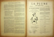 La Plume - n&deg;125 du 1er juillet 1894.. [Revue La Plume, Collectif dont] Saint-Pol-Roux, Jules de Marthold, L&eacute;on Deschamps, L&eacute;on Riotor, Emmanuel ...