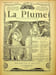 La Plume - n&deg;128 du 15 ao&ucirc;t 1894.. [Revue La Plume, Collectif dont] Paul Verlaine, Emmanuel Signoret, Adolphe Rett&eacute;, Jules de Marthold, Paul Masson, ...