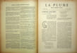 La Plume - n&deg;128 du 15 ao&ucirc;t 1894.. [Revue La Plume, Collectif dont] Paul Verlaine, Emmanuel Signoret, Adolphe Rett&eacute;, Jules de Marthold, Paul Masson, ...