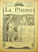 La Plume - n&deg;129 du 1er septembre 1894.. [Revue La Plume, Collectif dont] Paul Verlaine, Henry Bordeaux, Adolphe Rett&eacute;, Paul V&eacute;rola, Henry Degron, ...