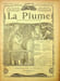 La Plume - n&deg;129 du 1er septembre 1894.. [Revue La Plume, Collectif dont] Paul Verlaine, Henry Bordeaux, Adolphe Rett&eacute;, Paul V&eacute;rola, Henry Degron, ...