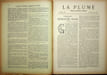  La Plume - n&deg;130 du 15 septembre 1894.. [Revue La Plume, Collectif dont] Paul Verlaine, Charles Tenib, Willy, etc.,