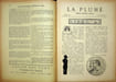La Plume - n&deg;131 du 1er octobre 1894.. [Revue La Plume, Collectif dont] St&eacute;phane Mallarm&eacute;, Paul Verlaine, Adolphe Rett&eacute;, Paul Masson, L&eacute;on Deschamps, ...