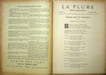 La Plume - n&deg;133 du 1er novembre 1894.. [Revue La Plume, Collectif dont] Fr&eacute;d&eacute;ric Mistral, Raymond de la Tailh&egrave;de, Yvanho&eacute; Rambosson, F&eacute;lix R&eacute;gamey, ...