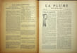 La Plume - n&deg;136 du 15 d&eacute;cembre 1894.. [Revue La Plume, Collectif dont] Paul Verlaine, Paul V&eacute;rola, Auguste Strindberg, Mario Varvara, Jacques des ...