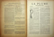 La Plume - n&deg;136 du 15 d&eacute;cembre 1894.. [Revue La Plume, Collectif dont] Paul Verlaine, Paul V&eacute;rola, Auguste Strindberg, Mario Varvara, Jacques des ...