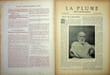 La Plume - n&deg;138 du 15 janvier 1895 - num&eacute;ro exceptionnel consacr&eacute; &agrave; Puvis de Chavannes.. [Revue La Plume, Collectif dont] Jean Aicard, L&eacute;on Dierx, ...