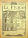 La Plume - n&deg;140 du 15 f&eacute;vrier 1895.. [Revue La Plume, Collectif dont] Raymond de la Tailh&egrave;de, L&eacute;on Maillard, Charles Maurras, Adolphe Rett&eacute;, Achille ...