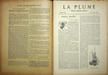La Plume - n&deg;140 du 15 f&eacute;vrier 1895.. [Revue La Plume, Collectif dont] Raymond de la Tailh&egrave;de, L&eacute;on Maillard, Charles Maurras, Adolphe Rett&eacute;, Achille ...