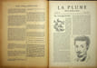 La Plume - n&deg;142 du 15 mars 1895.. [Revue La Plume, Collectif dont] Paul Masson, Charles Buet, Achille Segard, Fernand Weyl, Jean Grave, etc., 