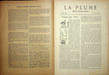  La Plume - n&deg;144 du 15 avril 1895.. [Revue La Plume, Collectif dont] Paul Masson, Andr&eacute; Ibels, Adolphe Rett&eacute;, Charles Maurras, L&eacute;on Dequillebecq, ...