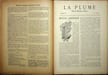  La Plume - n&deg;147 du 1er juin 1895.. [Revue La Plume, Collectif dont] Paul Verlaine, Adolphe Rett&eacute;, Henry Eon, Henri Dupuy, Willy, etc.,