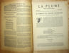 La Plume - n&deg;148 du 15 juin 1895.. [Revue La Plume, Collectif dont] Alexandre Ourousof, Jules Bois, Paul Masson, Willy, Adolphe Rett&eacute;, Gilbert de ...