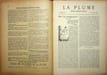  La Plume - n&deg;150 du 15 juillet 1895.. [Revue La Plume, Collectif dont] Paul Masson, Louis Dumur, Jules Bois, Adolphe Rett&eacute;, etc.,
