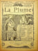 La Plume - n&deg;152 du 15 ao&ucirc;t 1895.. [Revue La Plume, Collectif dont] Yvanho&eacute; Rambosson, Gilbert de Voisins, Willy, Gob&eacute;lius, Achille Segard, etc., 
