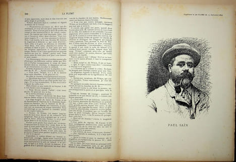 [Revue La Plume, Collectif dont] Victor Joze, Léon Riotor, Yvanhoé Rambosson, Jules Laloue, Wamba, Robert Sherard, Willy, etc., La Plume - n°154 du 15 ...