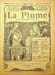 La Plume - n&deg;156 du 15 octobre 1895.. [Revue La Plume, Collectif dont] Henry Degron, Yvanho&eacute; Rambosson, F&eacute;lix Malterre, Edmond Pilon, Willy, Adolphe ...