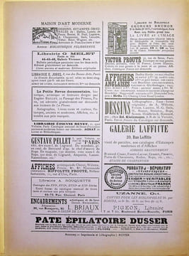 La Plume - n°157 du 1er novembre 1895 - numéro spécial consacré à l'Ecole Lorraine d'Art décoratif.. [Art Nouveau, Ecole de Nancy, Revue La Plume, ...