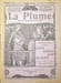 La Plume - n&deg;157 du 1er novembre 1895 - num&eacute;ro sp&eacute;cial consacr&eacute; &agrave; l'Ecole Lorraine d'Art d&eacute;coratif.. [Art Nouveau, Ecole de Nancy, Revue La Plume, ...