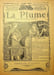 La Plume - n&deg;161 du 1er janvier 1896.. [Revue La Plume, Collectif dont] L&eacute;on Dierx, Willy, Stuart Merrill, Maurice du Plessys, L&eacute;o Tr&eacute;zenik, Gilbert ...