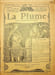 La Plume - n&deg;161 du 1er janvier 1896.. [Revue La Plume, Collectif dont] L&eacute;on Dierx, Willy, Stuart Merrill, Maurice du Plessys, L&eacute;o Tr&eacute;zenik, Gilbert ...
