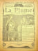La Plume - n&deg;161 du 1er janvier 1896.. [Revue La Plume, Collectif dont] L&eacute;on Dierx, Willy, Stuart Merrill, Maurice du Plessys, L&eacute;o Tr&eacute;zenik, Gilbert ...