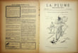 La Plume - n&deg;161 du 1er janvier 1896.. [Revue La Plume, Collectif dont] L&eacute;on Dierx, Willy, Stuart Merrill, Maurice du Plessys, L&eacute;o Tr&eacute;zenik, Gilbert ...