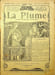 La Plume - n&deg;161 du 1er janvier 1896.. [Revue La Plume, Collectif dont] L&eacute;on Dierx, Willy, Stuart Merrill, Maurice du Plessys, L&eacute;o Tr&eacute;zenik, Gilbert ...
