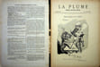 La Plume - n&deg;163-164 du 1er f&eacute;vrier 1896 - num&eacute;ro sp&eacute;cial consacr&eacute; &agrave; Paul Verlaine.. [Revue La Plume, Collectif dont] Paul Verlaine, 