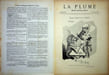 La Plume - n&deg;163-164 du 1er f&eacute;vrier 1896 - num&eacute;ro sp&eacute;cial consacr&eacute; &agrave; Paul Verlaine.. [Revue La Plume, Collectif dont] Paul Verlaine, 
