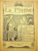 La Plume - n&deg;165 du 1er mars 1896.. [Revue La Plume, Collectif dont] Jean Richepin, Jules de Marthold, Emmanuel Signoret, Adolphe Rett&eacute;, Achile ...