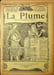 La Plume - n&deg;166 du 15 mars 1896.. [Revue La Plume, Collectif dont] St&eacute;phane Mallarm&eacute;, Adolphe Willette, Charles Morice, Paul V&eacute;rola, Adolphe Rett&eacute;, ...