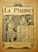 La Plume - n&deg;167 du 1er avril 1896.. [Revue La Plume, Collectif dont] Camille Lemonnier, Stuart Merrill, Adolphe Rett&eacute;, Yvanho&eacute; Rambosson, Jenny ...