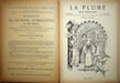 La Plume - n&deg;167 du 1er avril 1896.. [Revue La Plume, Collectif dont] Camille Lemonnier, Stuart Merrill, Adolphe Rett&eacute;, Yvanho&eacute; Rambosson, Jenny ...