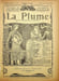 La Plume - n&deg;168 du 15 avril 1896.. [Revue La Plume, Collectif dont] Georges Rodenbach, Mucha, Achille Segard, Robert Launay, Henri Corbel, Gobelius, ...
