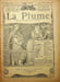 La Plume - n&deg;168 du 15 avril 1896.. [Revue La Plume, Collectif dont] Georges Rodenbach, Mucha, Achille Segard, Robert Launay, Henri Corbel, Gobelius, ...