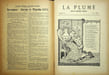 La Plume - n&deg;171 du 1er juin 1896.. [Revue La Plume, Collectif dont] Paul Berthon, Louis Le Cardonnel, Jacques des Gachons, Paul V&eacute;rola, F&eacute;lix ...