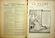 La Plume - n&deg;171 du 1er juin 1896.. [Revue La Plume, Collectif dont] Paul Berthon, Louis Le Cardonnel, Jacques des Gachons, Paul V&eacute;rola, F&eacute;lix ...