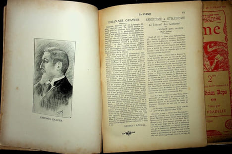La Plume - n°172 à 179 (8 numéros) du 15 juin au 1er octobre 1896 - Ensemble des 8 fascicules consacrés à Félicien Rops.. [Revue La Plume, Collectif ...